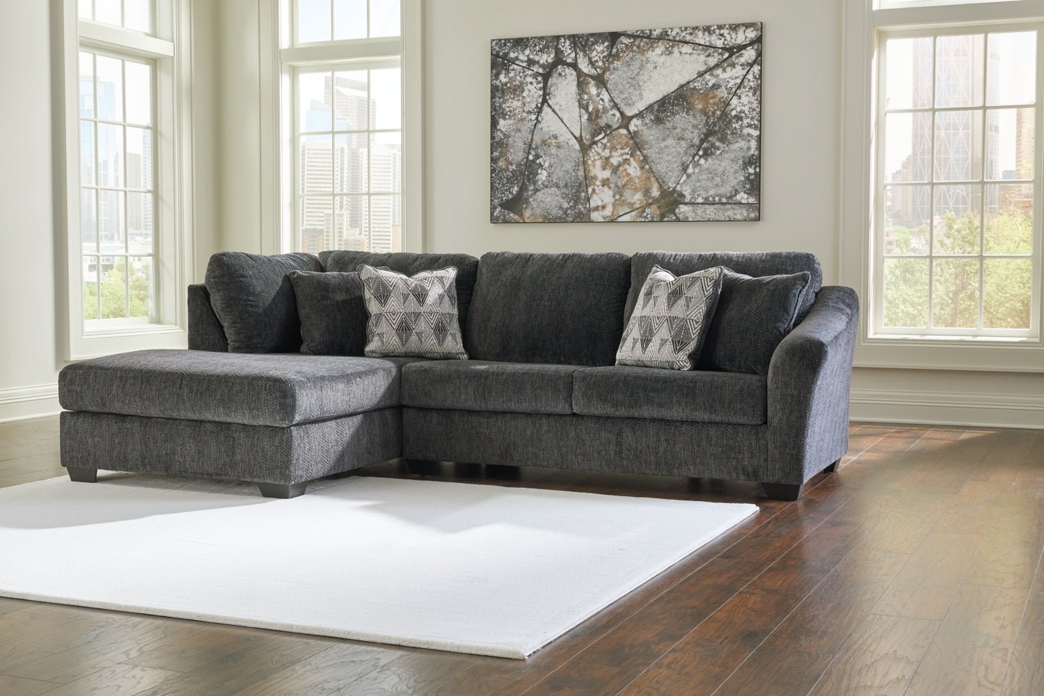 AshleyBiddeford 2 - Piece Sectional with Chaise