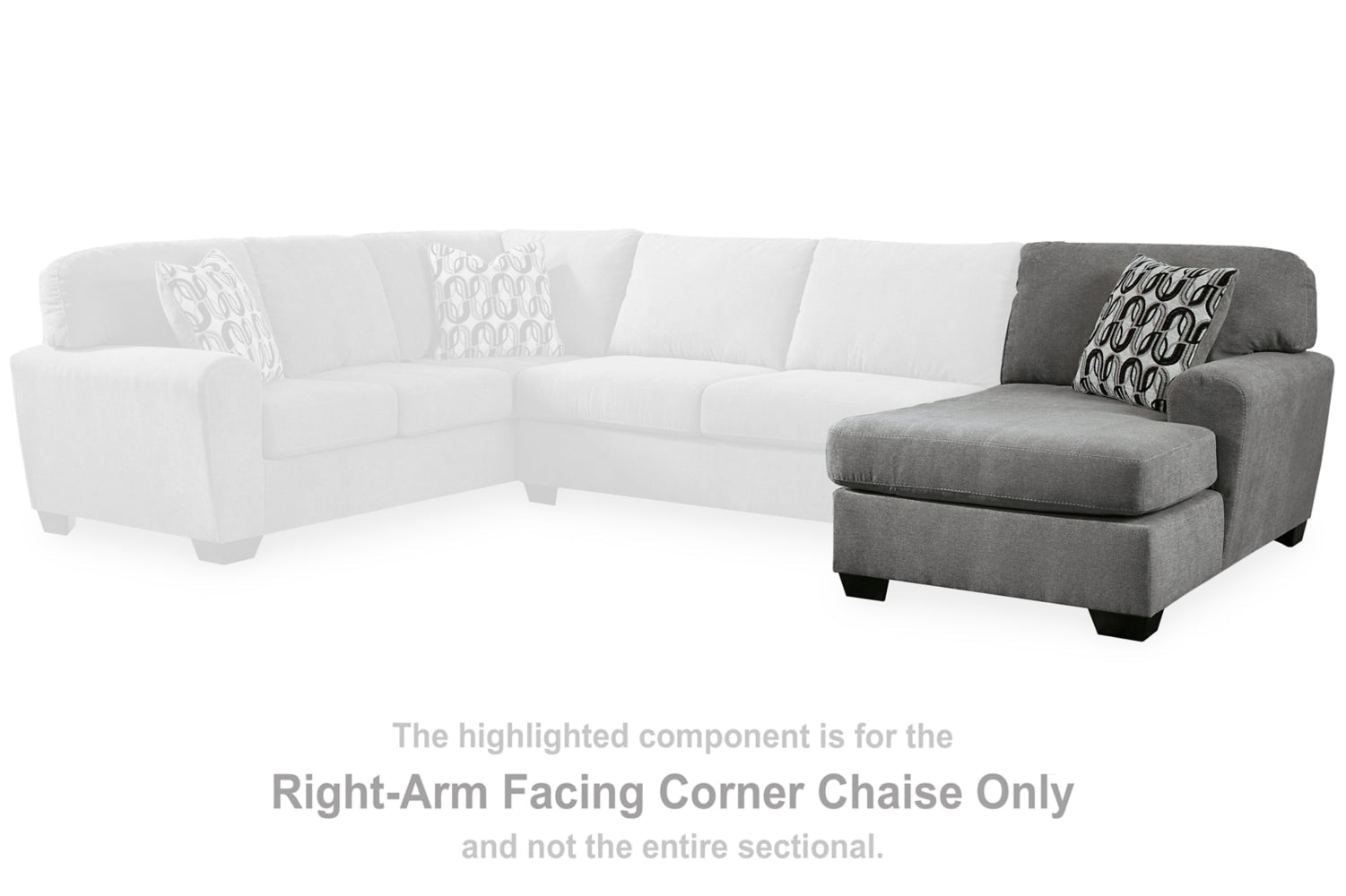AshleyBirkdale Court 3 - Piece Sectional with Chaise