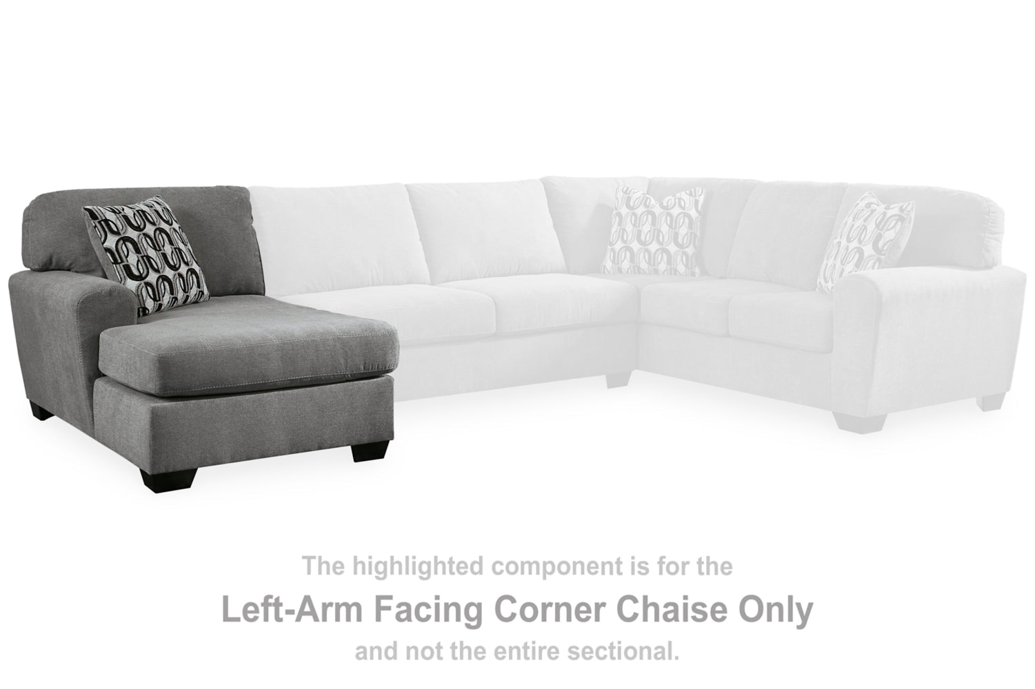 AshleyBirkdale Court 3 - Piece Sectional with Chaise