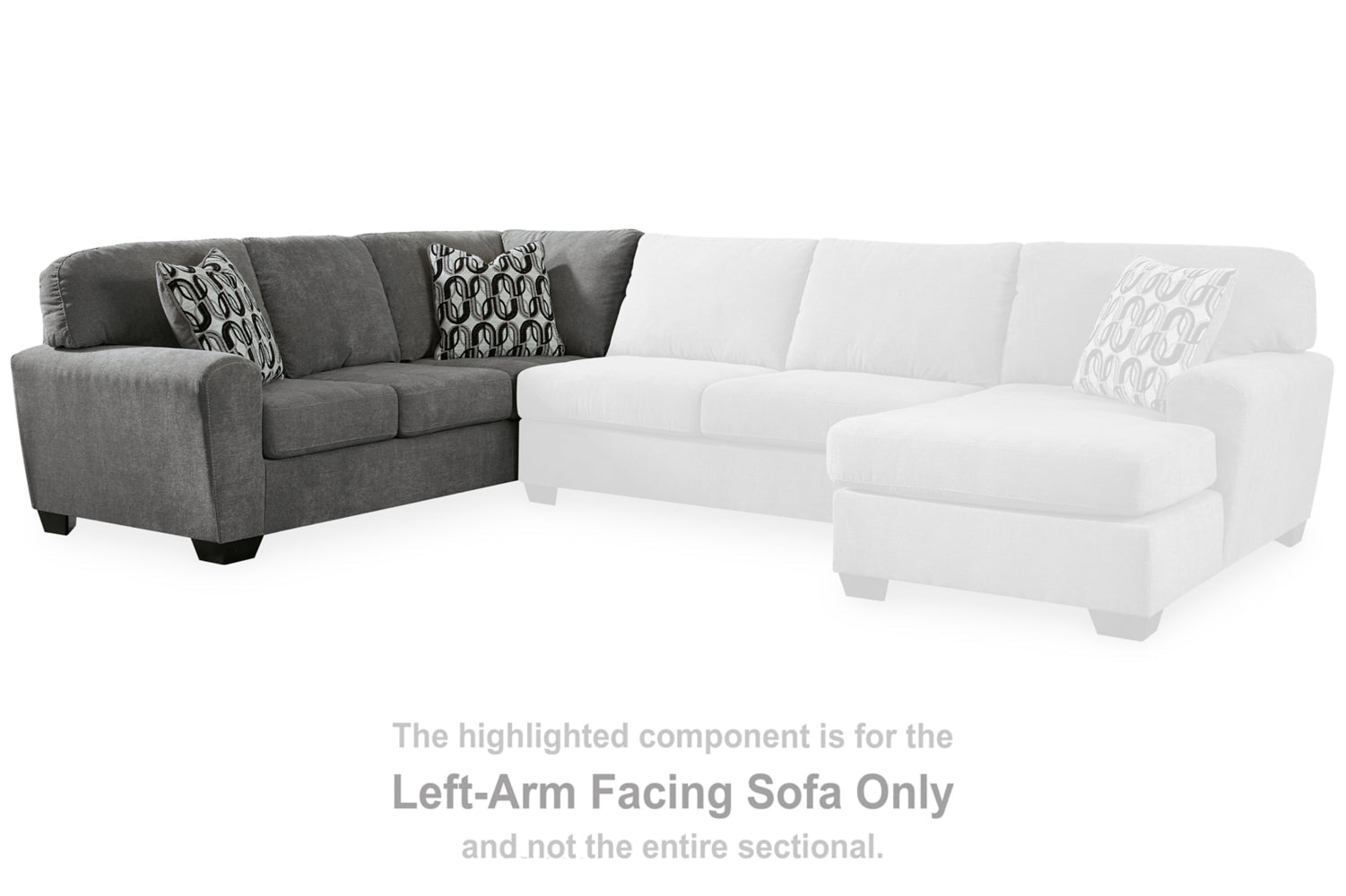 AshleyBirkdale Court 3 - Piece Sectional with Chaise