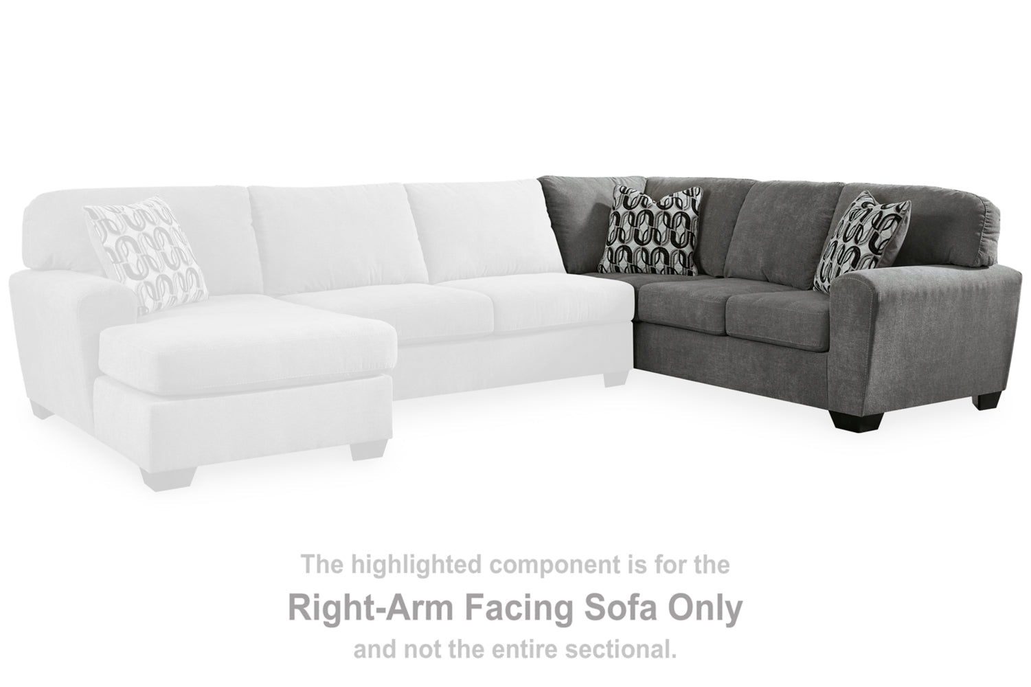 AshleyBirkdale Court 3 - Piece Sectional with Chaise