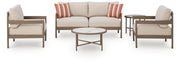 AshleyBluff Trail Outdoor Love/Chairs/Tables Set (Set of 5)