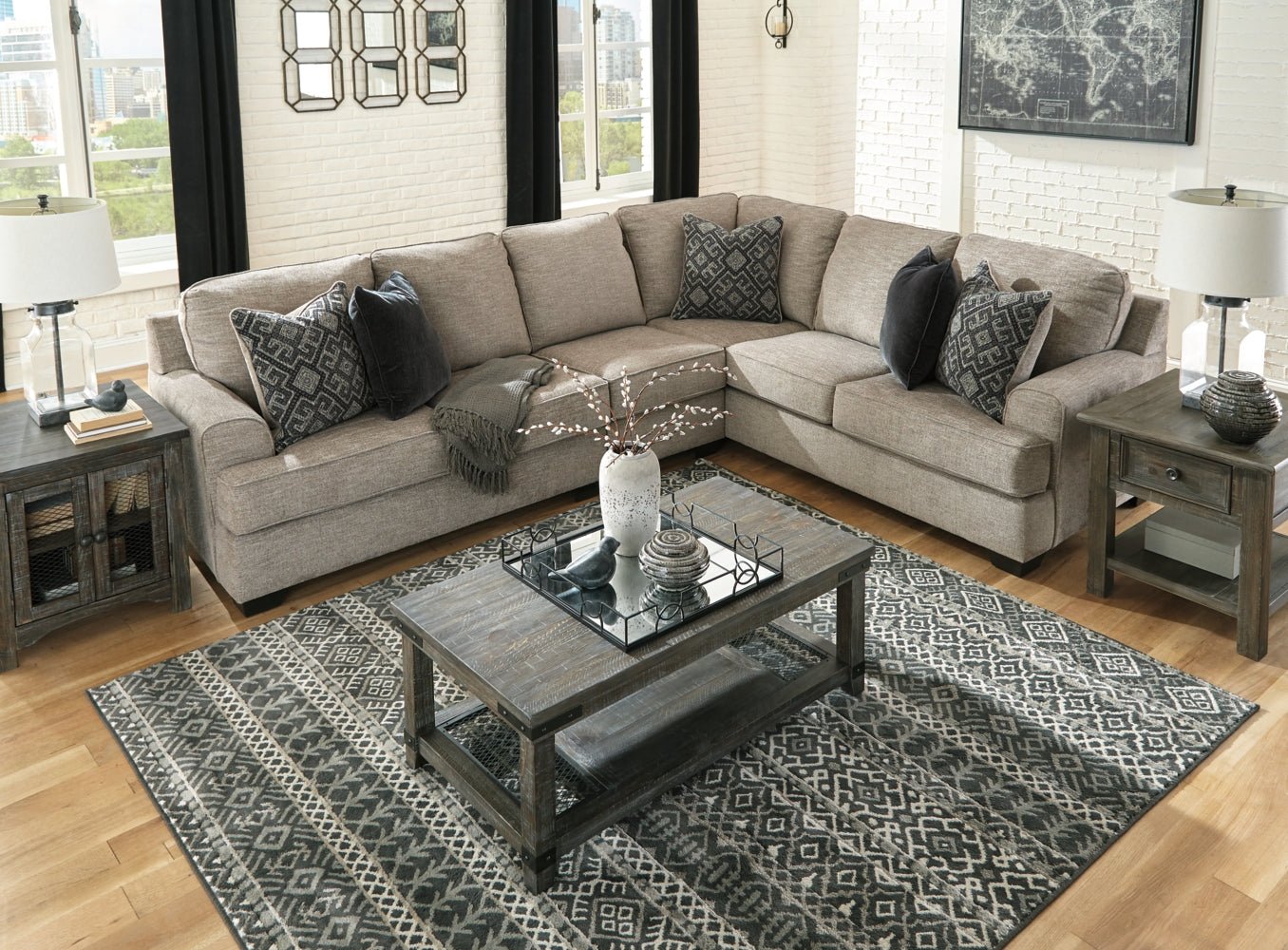 AshleyBovarian 3 - Piece Sectional