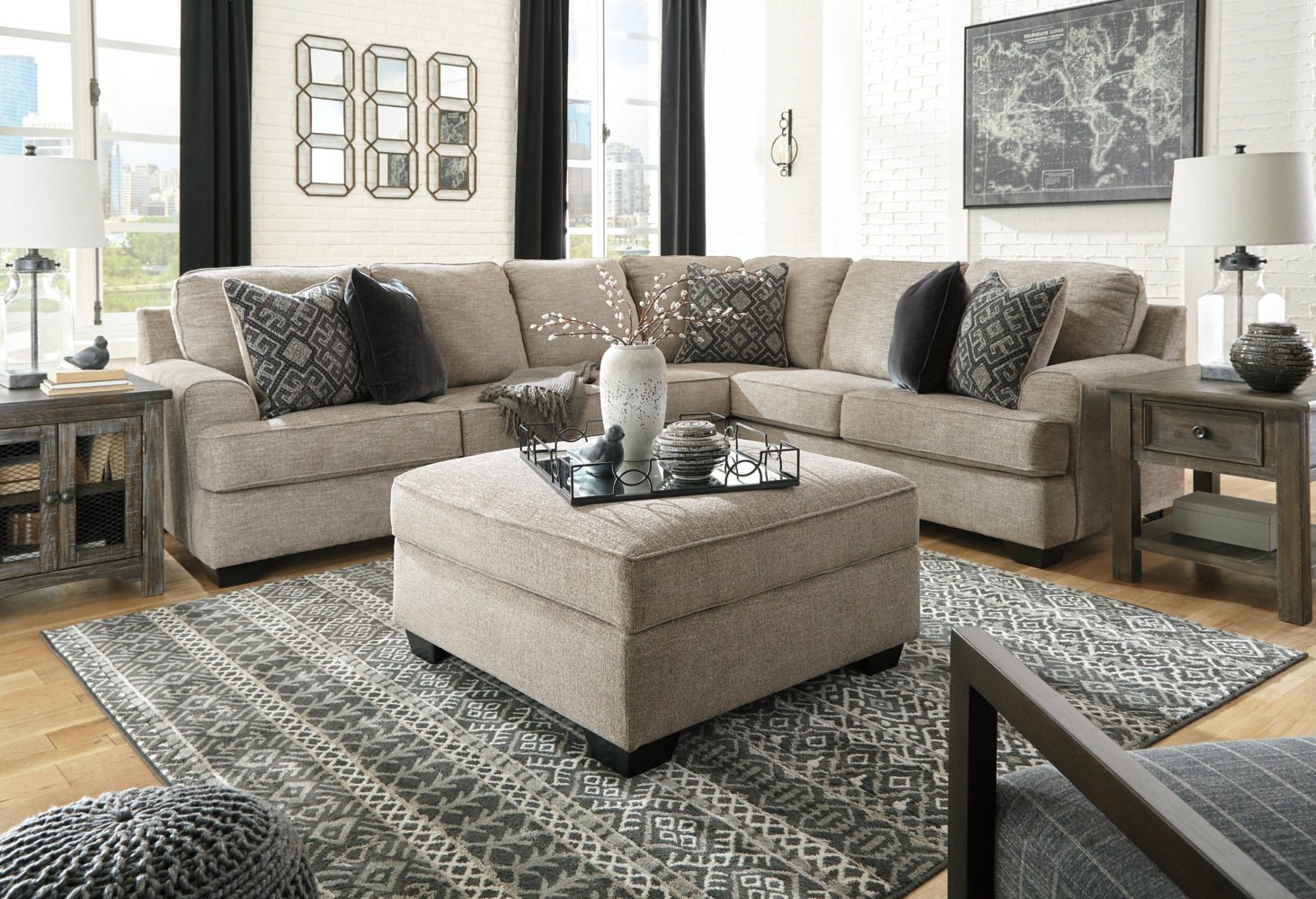 AshleyBovarian 3 - Piece Sectional