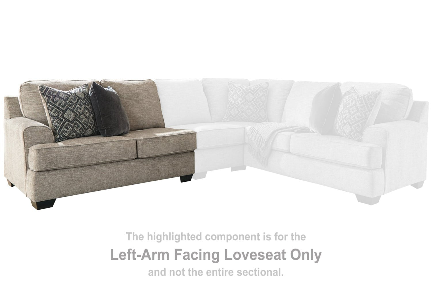 AshleyBovarian 4 - Piece Sectional
