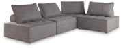 AshleyBree Zee 4 - Piece Outdoor Sectional
