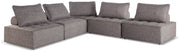 AshleyBree Zee 5 - Piece Outdoor Modular Seating