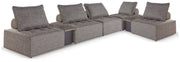 AshleyBree Zee 7 - Piece Outdoor Modular Seating
