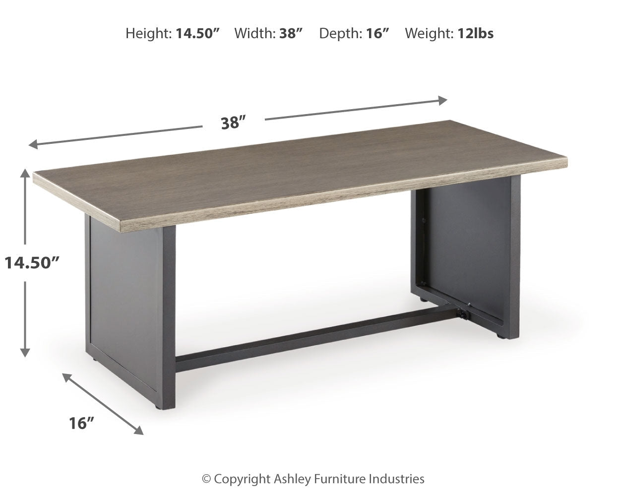 AshleyBree Zee Outdoor End Table