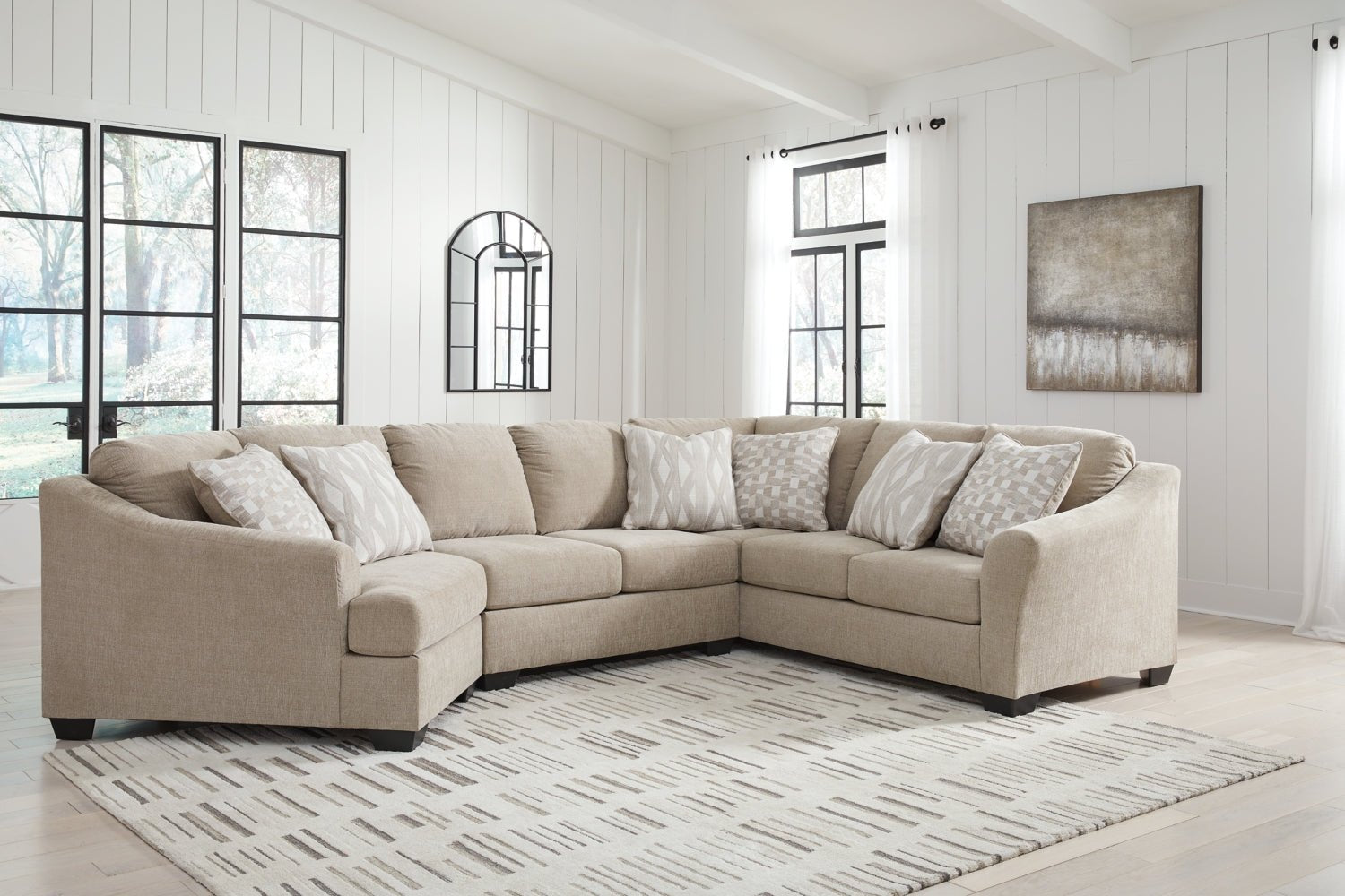 AshleyBrogan Bay 3 - Piece Sectional with Cuddler