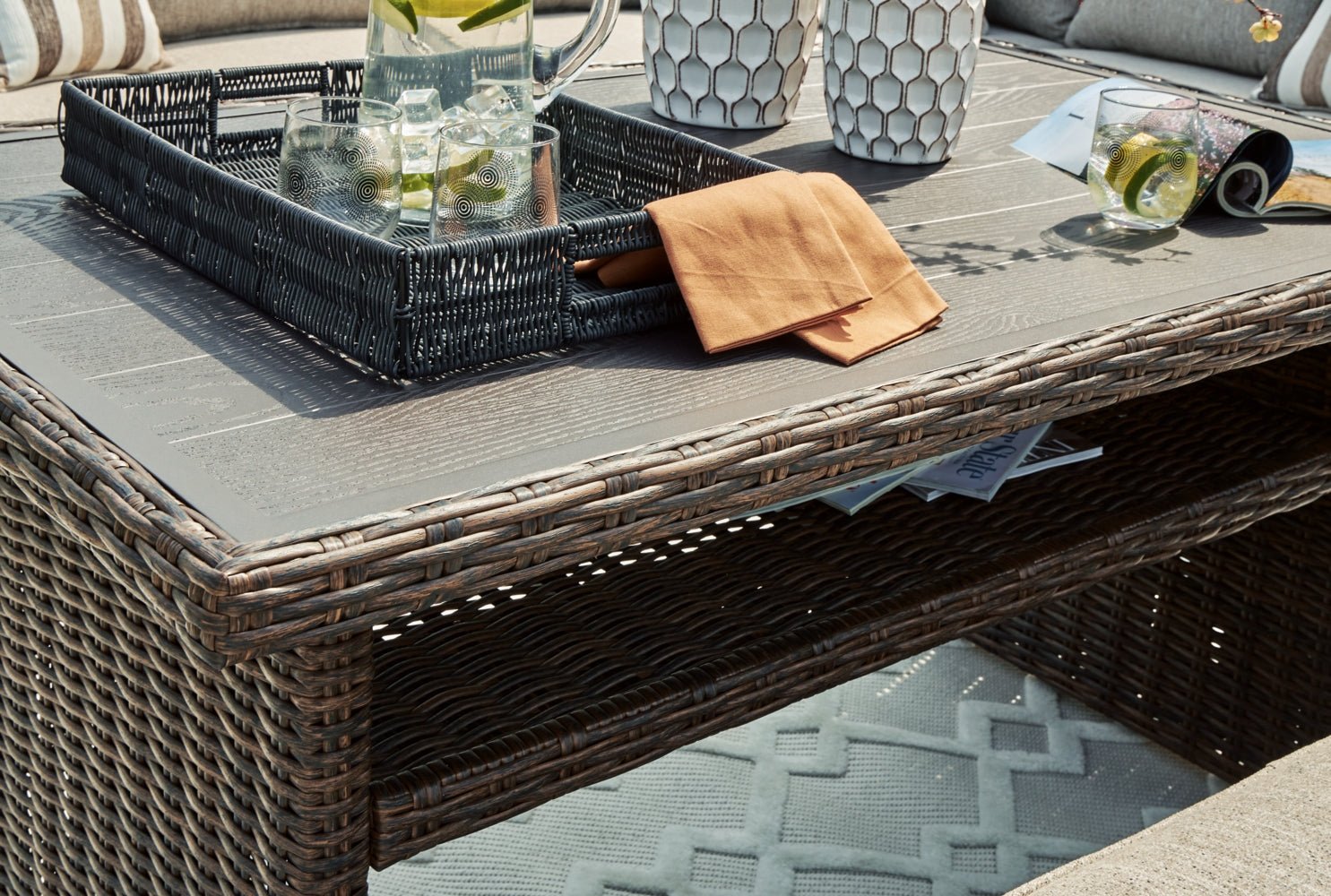AshleyBrook Ranch Outdoor Multi - use Table