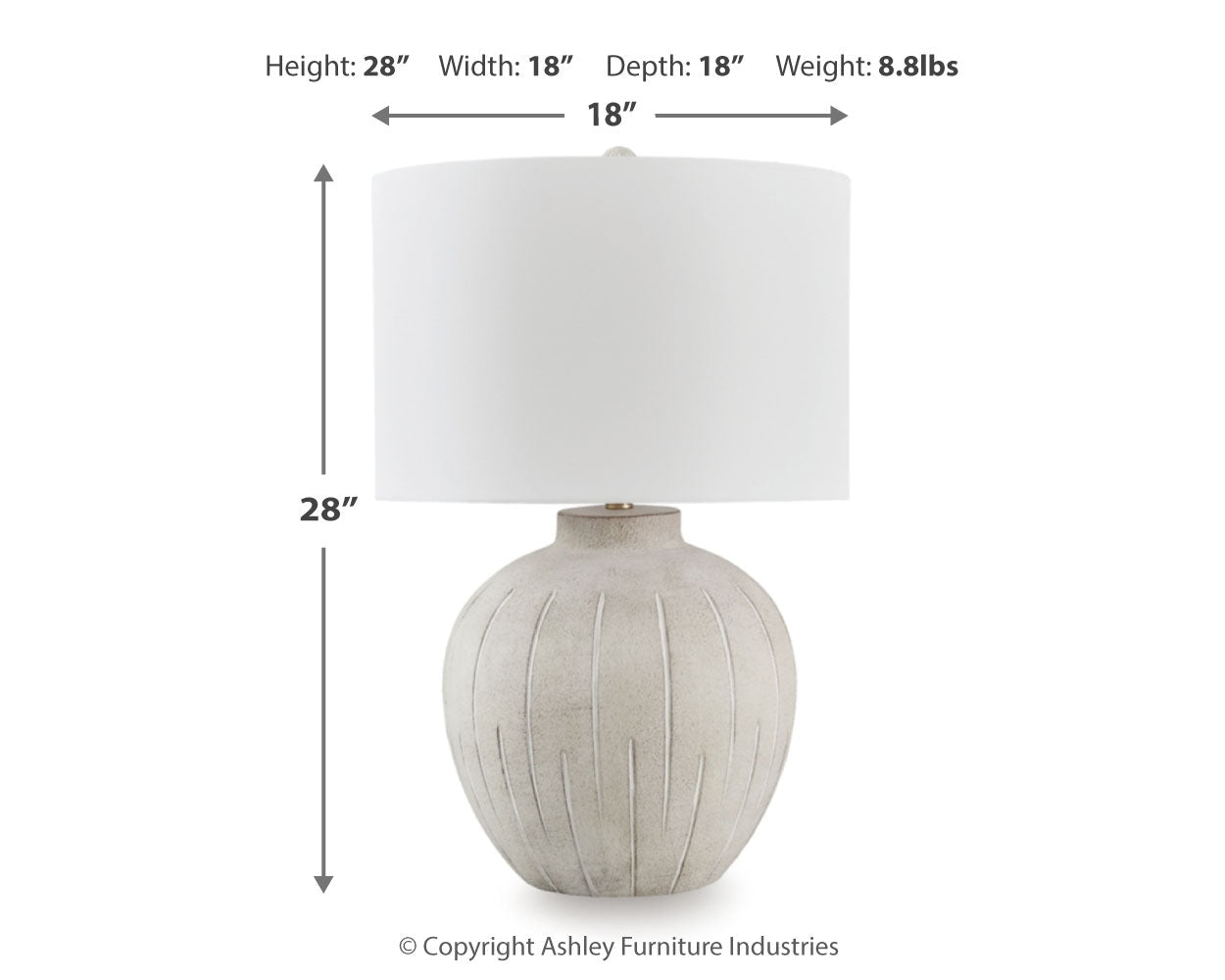AshleyCalbert Table Lamps