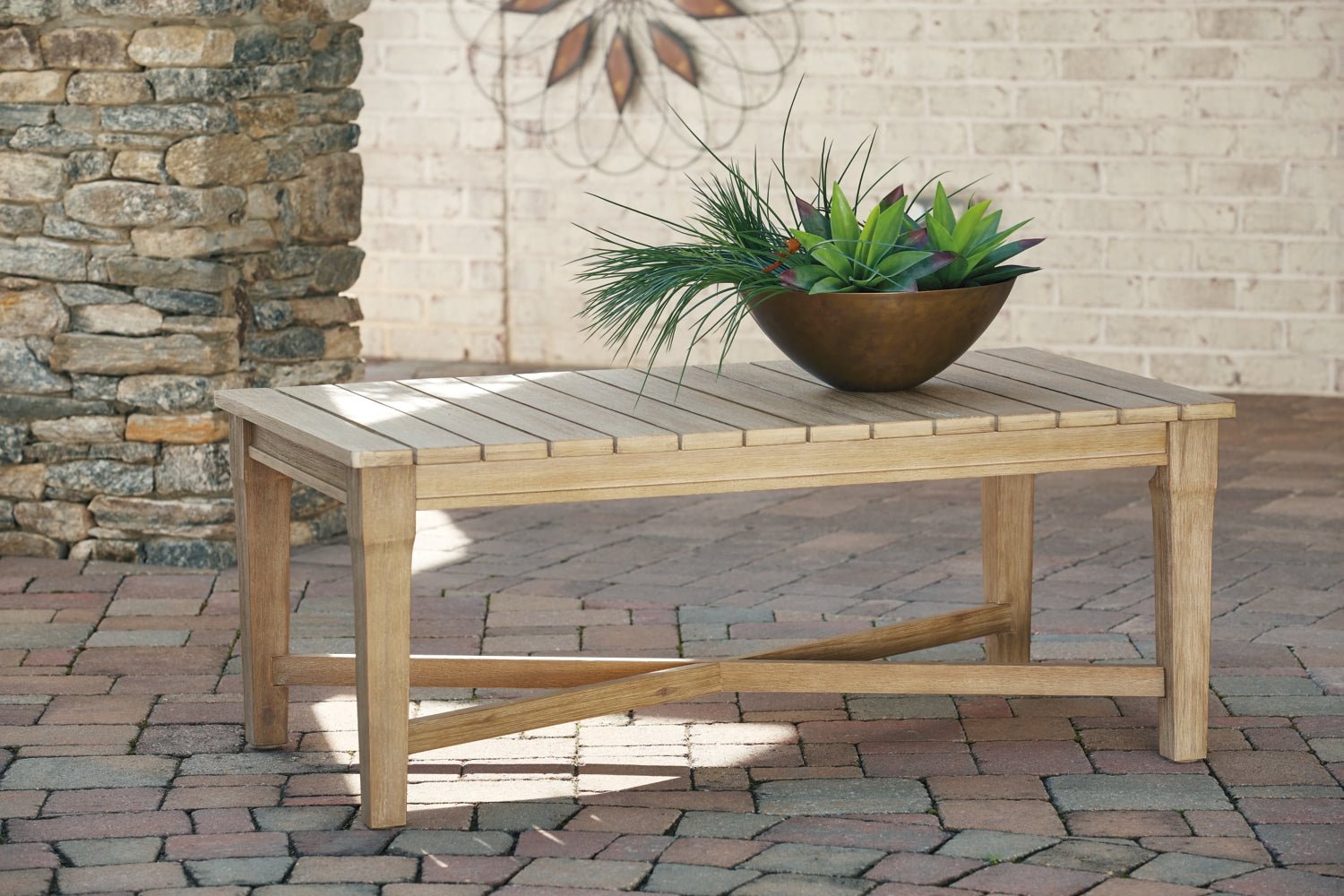 AshleyCarter Hall Outdoor Coffee Table