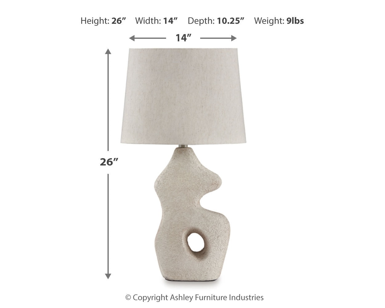 AshleyChadrich Table Lamps