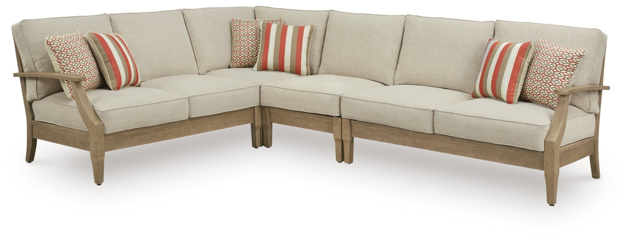 AshleyClare View 4 - Piece Outdoor Sectional