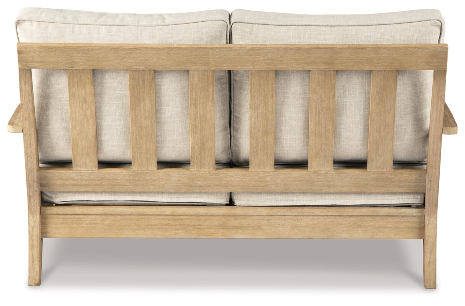AshleyClare View Outdoor Sofa and Loveseat with Coffee Table