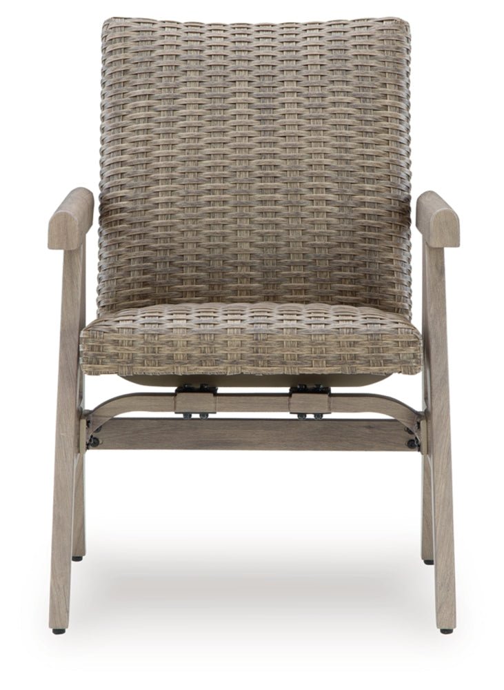 AshleyCliff Trails Outdoor Rocking Arm Chair (Set of 2)
