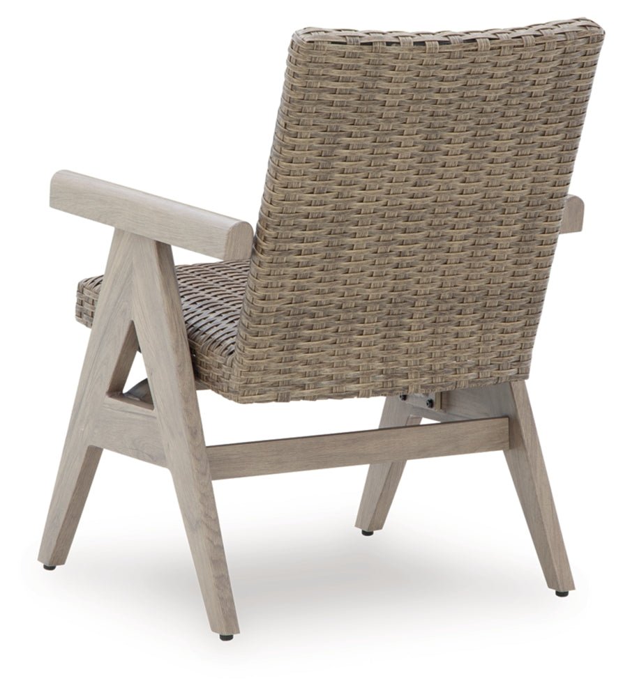 AshleyCliff Trails Outdoor Rocking Arm Chair (Set of 2)