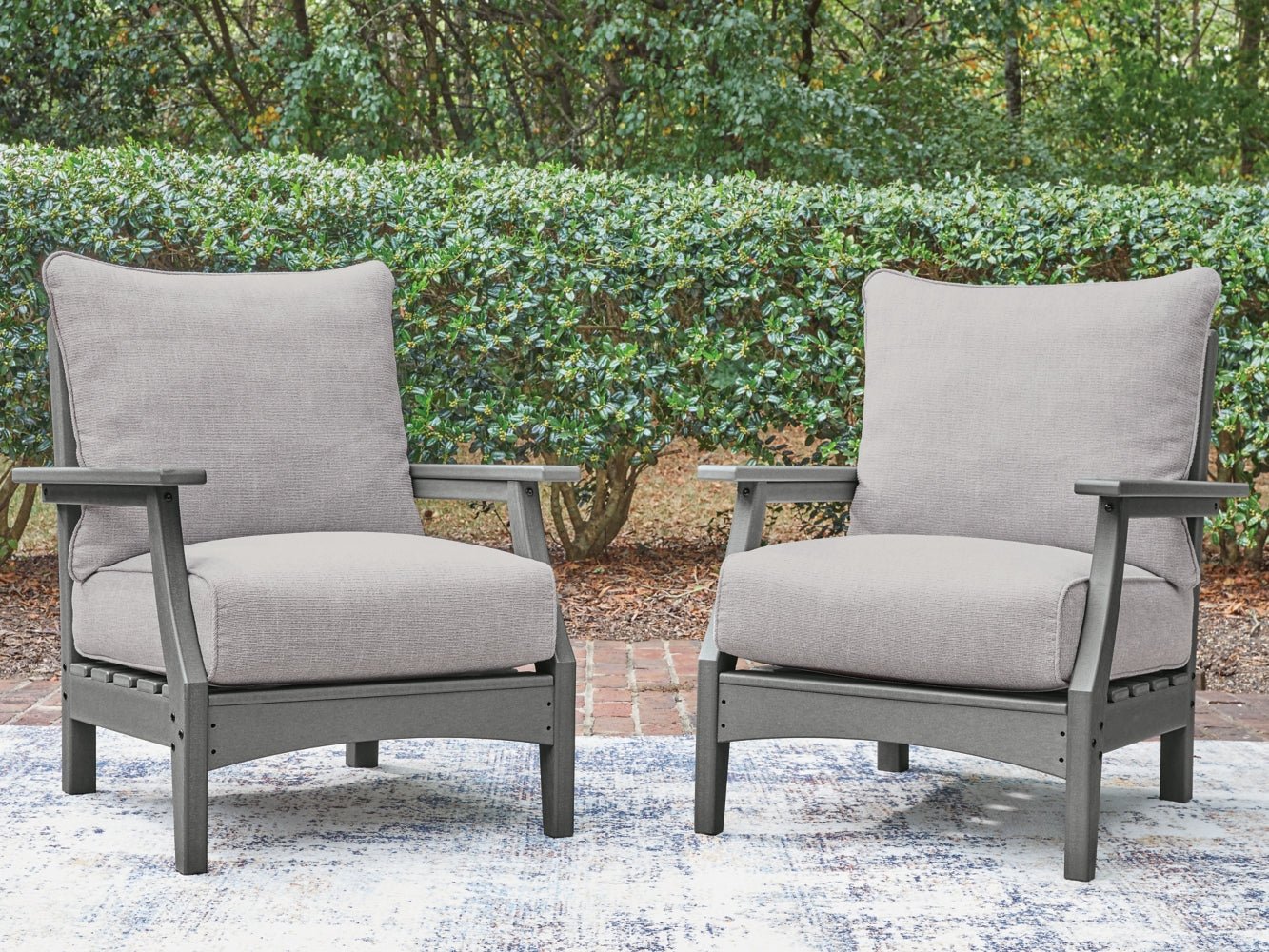 AshleyCove Beach Outdoor Lounge Chair with Cushion