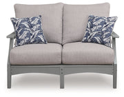 AshleyCove Beach Outdoor Loveseat with Cushion