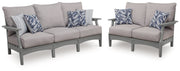 AshleyCove Beach Outdoor Sofa and Loveseat