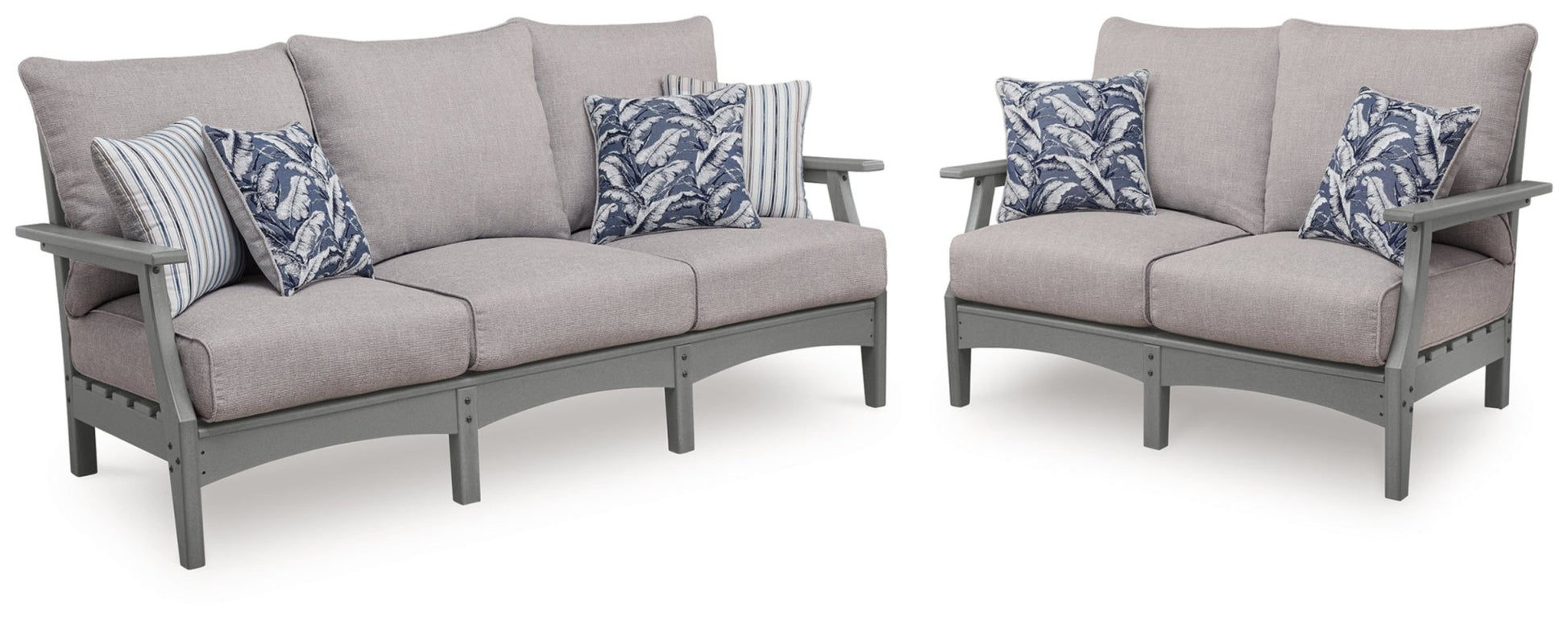 AshleyCove Beach Outdoor Sofa and Loveseat