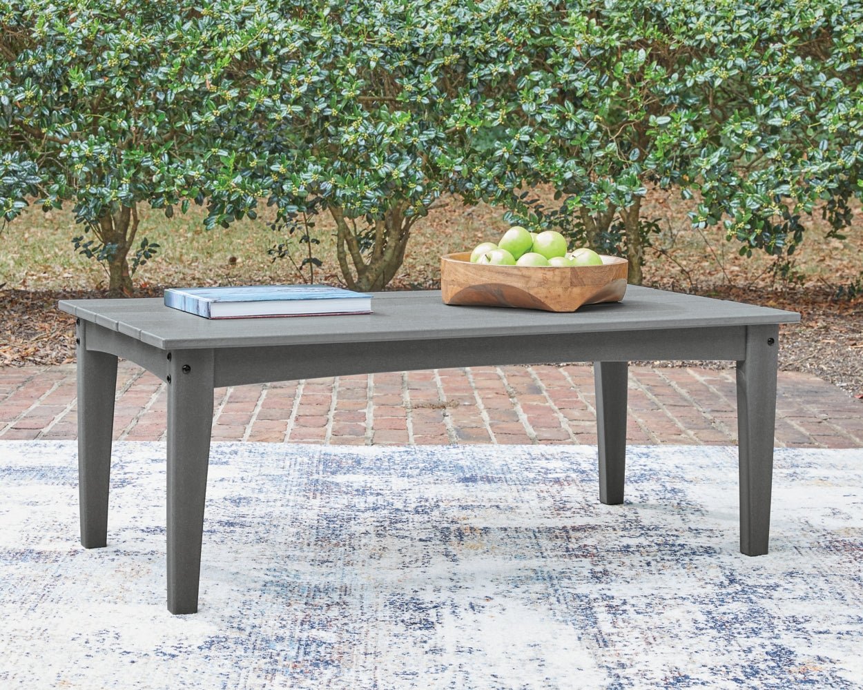 AshleyCove Beach Outdoor Sofa and Loveseat with Coffee Table