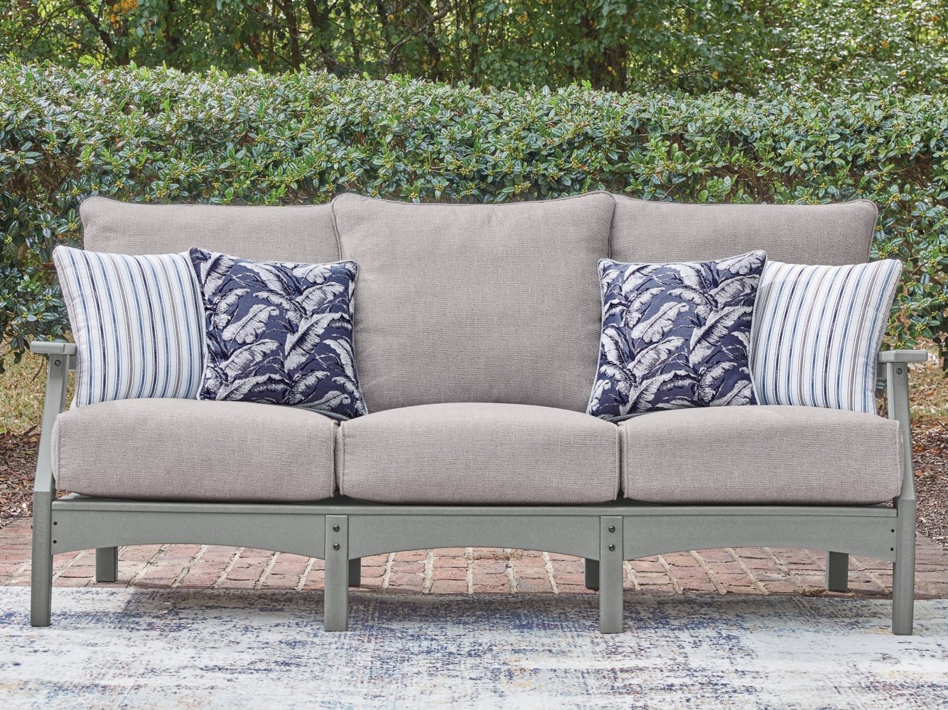 AshleyCove Beach Outdoor Sofa with Cushion