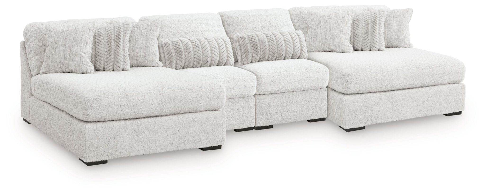 AshleyCuddle Plush 4 - Piece Sectional with Chaise