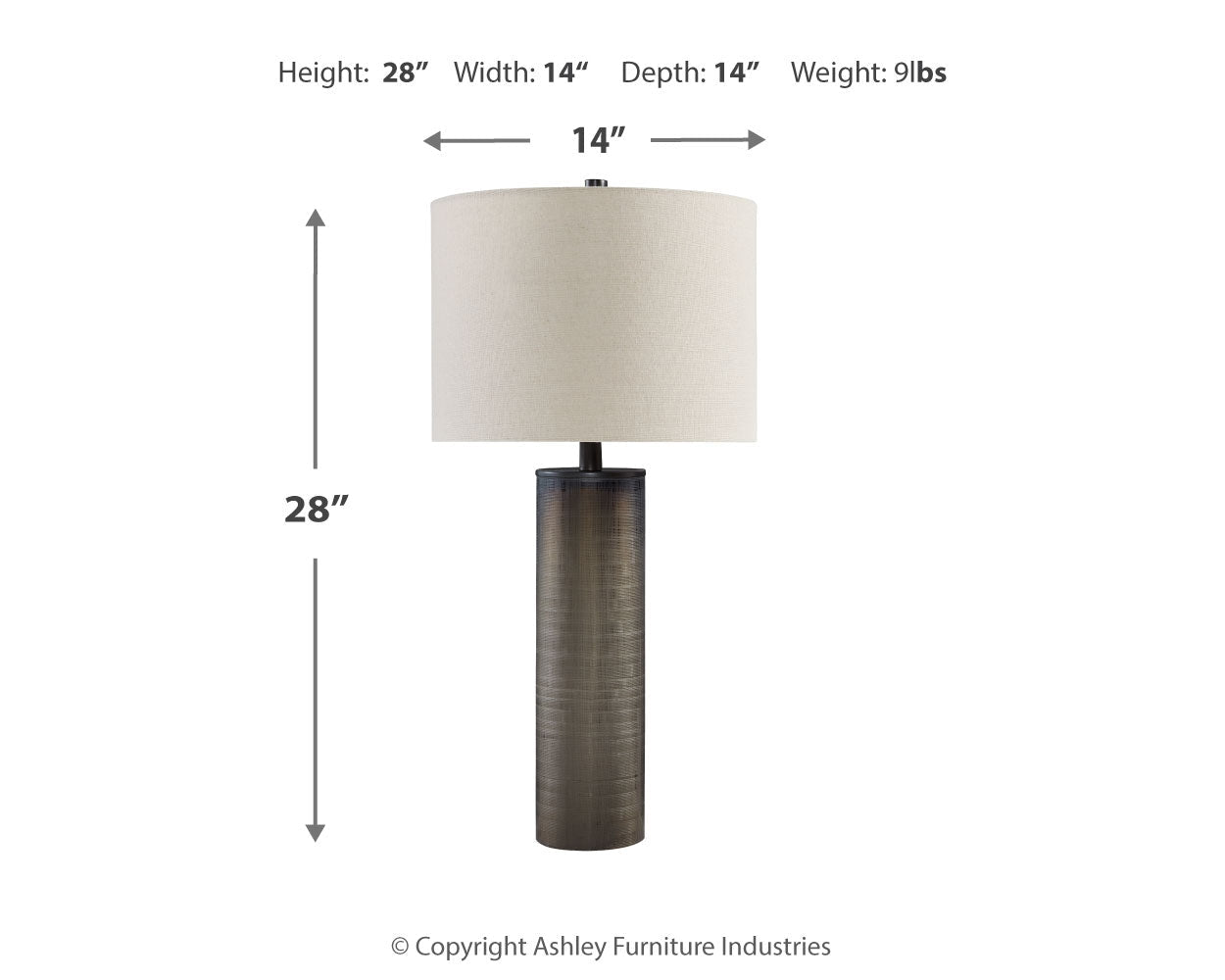 AshleyDingerly Table Lamps