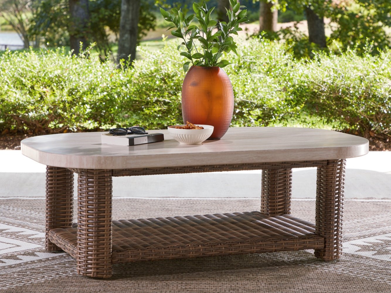 AshleyDolan Creek Outdoor Coffee Table