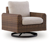 AshleyDolan Creek Outdoor Swivel Lounge Chair with Cushion