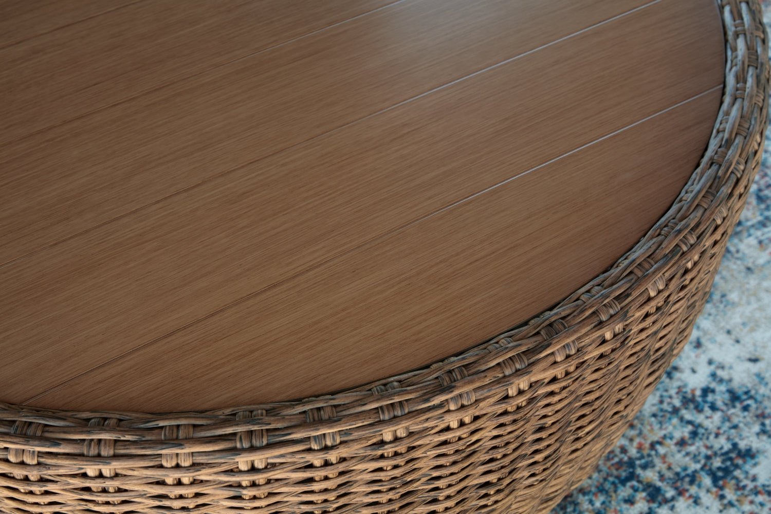AshleyDouble Point Outdoor Coffee Table