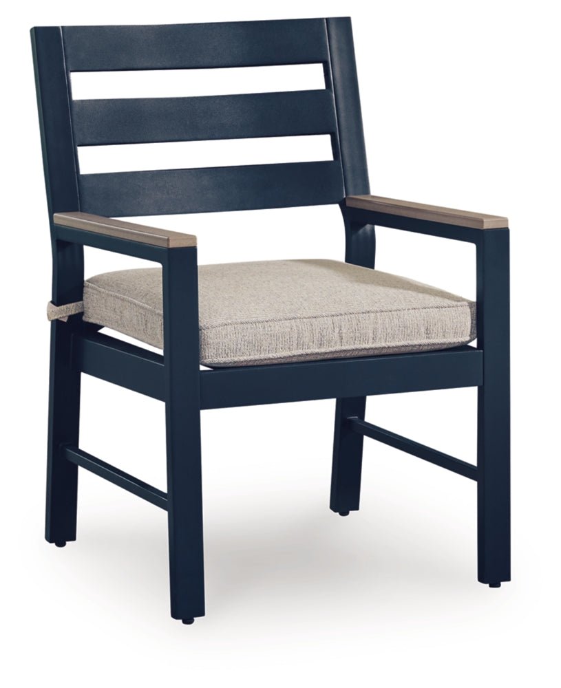 AshleyEast Beach Outdoor Arm Chair with Cushion (Set of 2)
