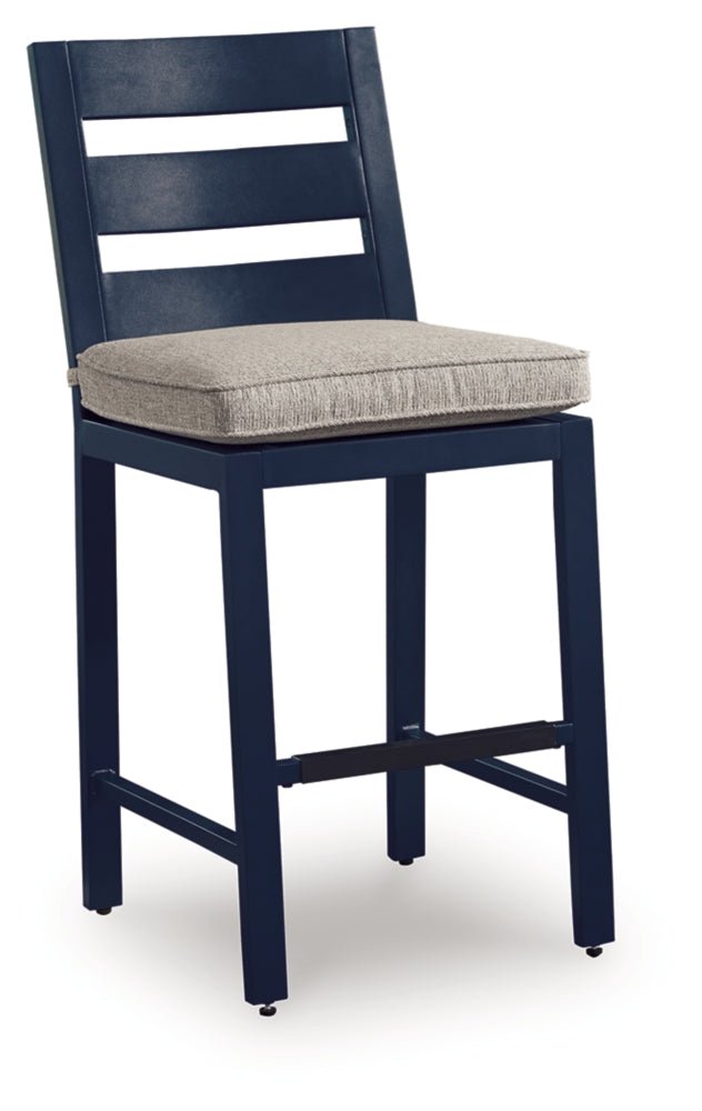AshleyEast Beach Outdoor Counter Height Bar Stool (Set of 2)