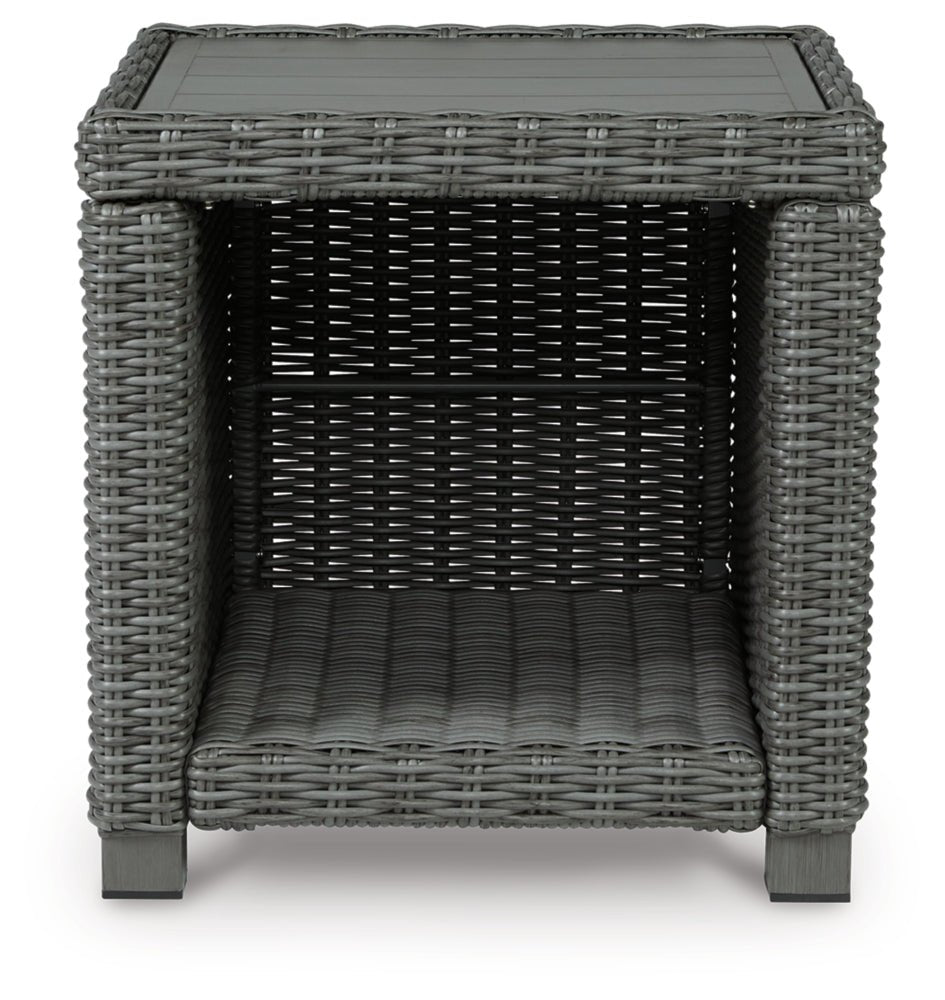 AshleyElite Park Outdoor Coffee Table with 2 End Tables
