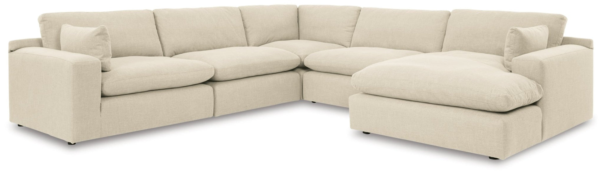 AshleyElyza 5 - Piece Sectional with Chaise