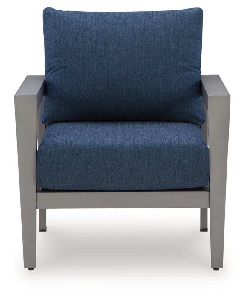 AshleyGali Outdoor Sofa/Chairs/Table Set (Set of 4)