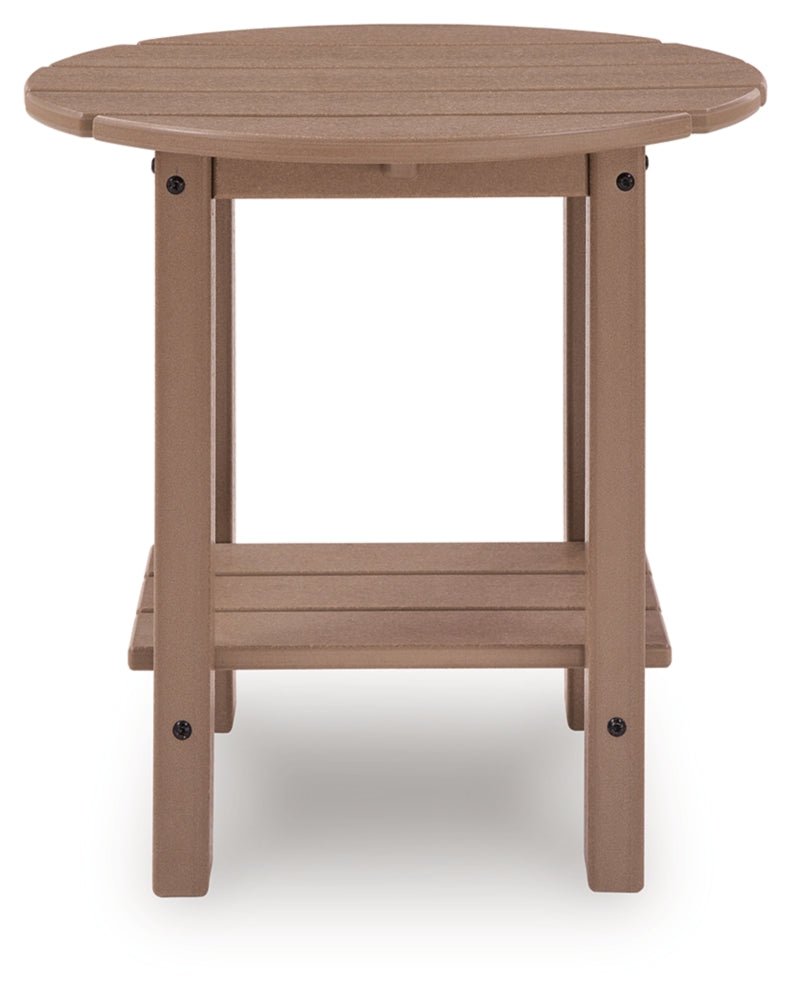 AshleyGrover Beach 2 Outdoor Lounge Chairs with End Table