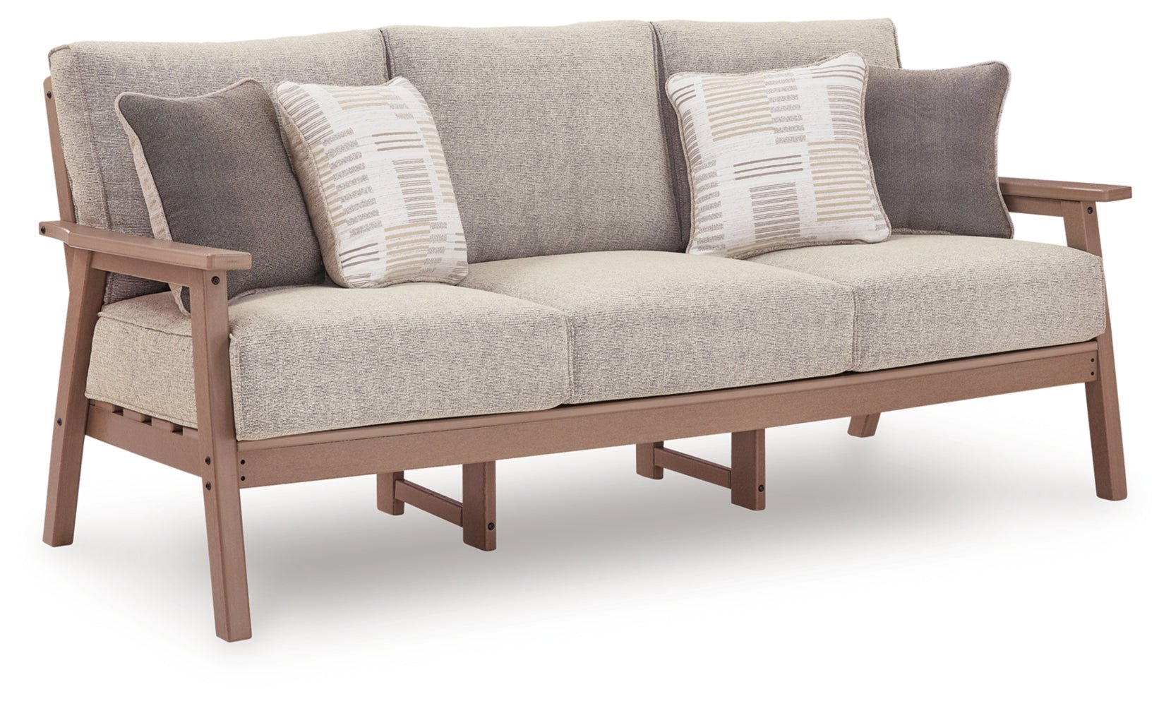 AshleyGrover Beach Outdoor Sofa and Loveseat