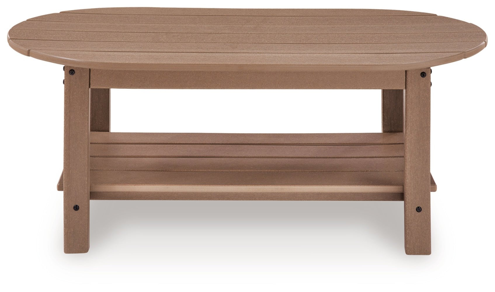 AshleyGrover Beach Outdoor Sofa and Loveseat with Coffee Table
