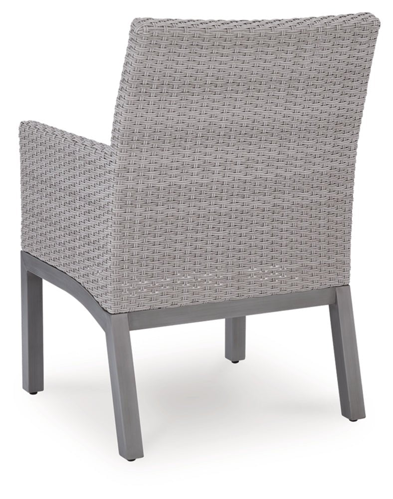 AshleyHalf Moon Beach Outdoor Arm Chair with Cushion (Set of 2)