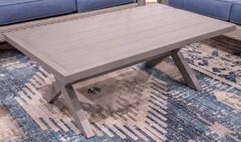 AshleyHalf Moon Beach Outdoor Coffee Table