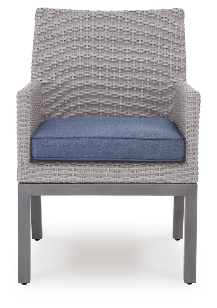 AshleyHalf Moon Beach Outdoor Dining Set