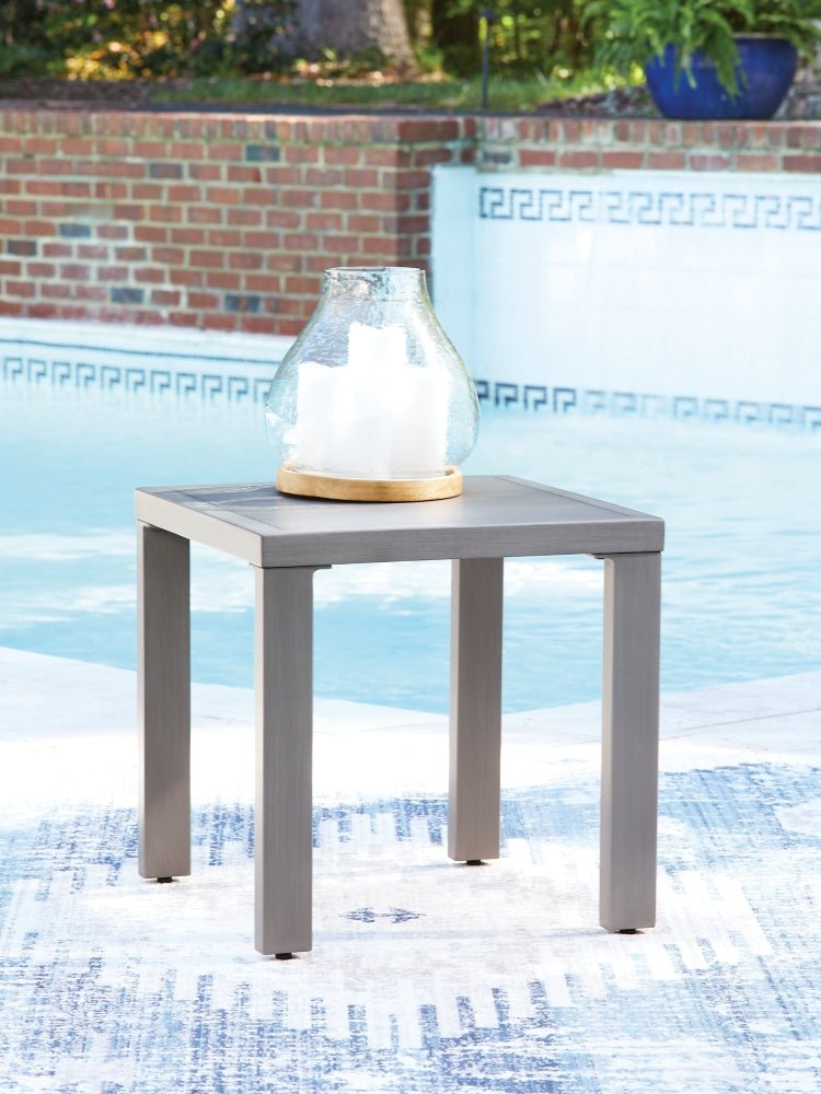 AshleyHalf Moon Beach Outdoor End Table