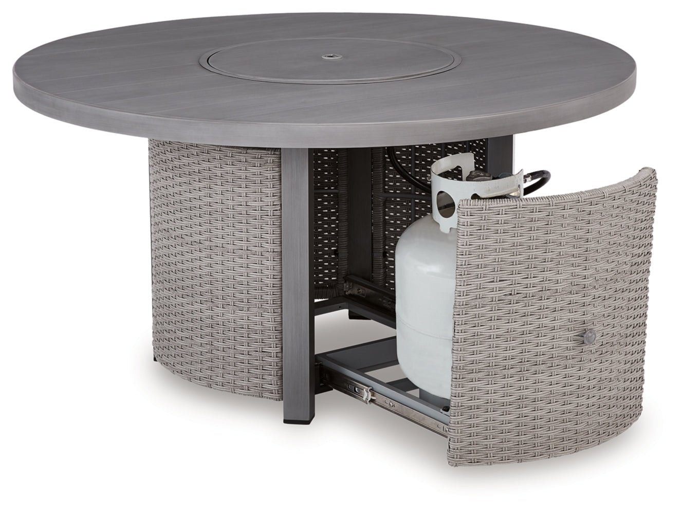 AshleyHalf Moon Beach Outdoor Fire Pit Table