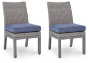 AshleyHalf Moon Beach Outdoor Side Chair with Cushion (Set of 2)