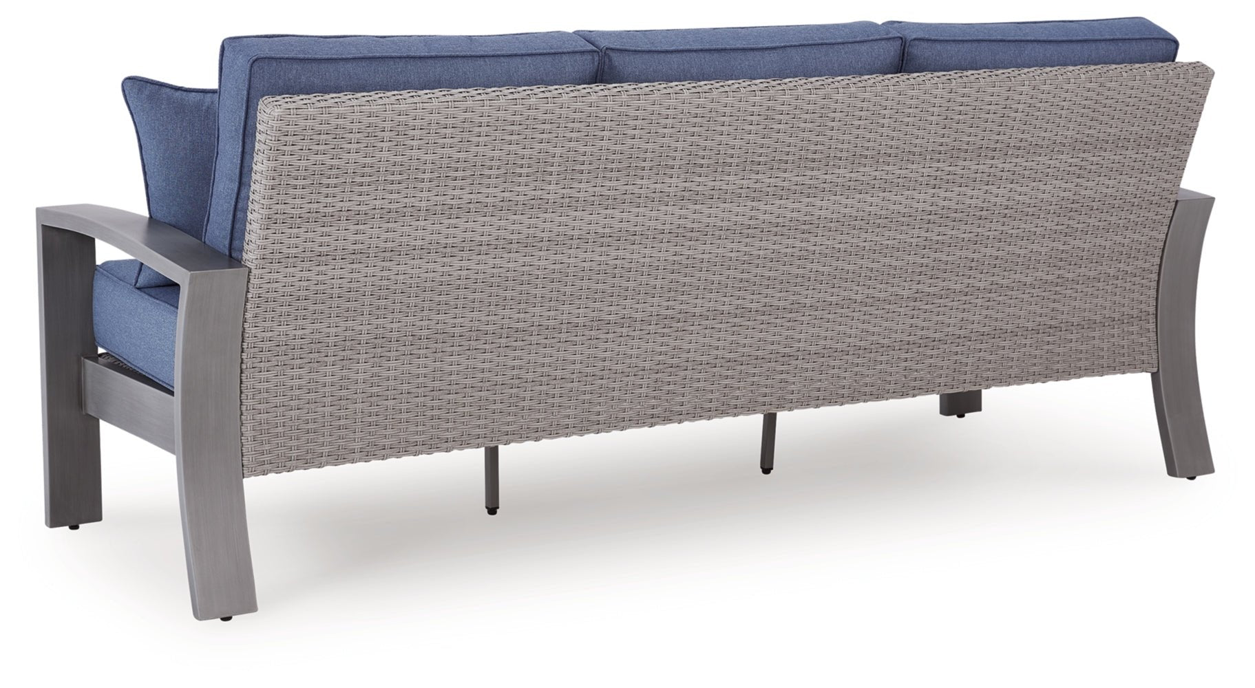 AshleyHalf Moon Beach Outdoor Sofa with Cushion