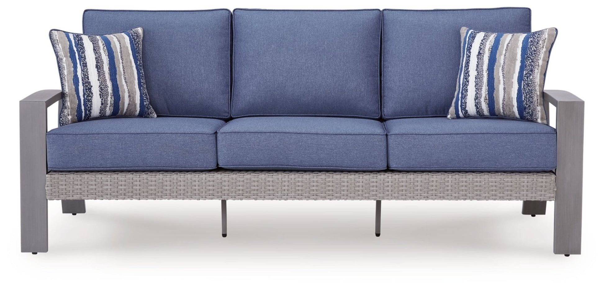AshleyHalf Moon Beach Outdoor Sofa with Cushion