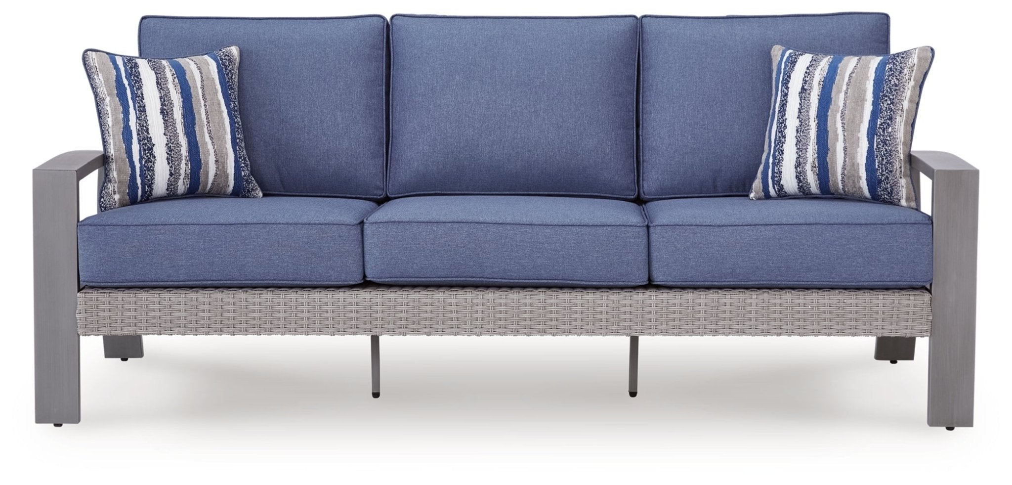 AshleyHalf Moon Beach Outdoor Sofa with Cushion
